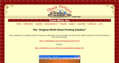 Desktop Screenshot of checkfactory.com