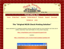 Tablet Screenshot of checkfactory.com